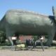 Illustration for article titled These Are The Weirdest Dinosaur Statues Ever